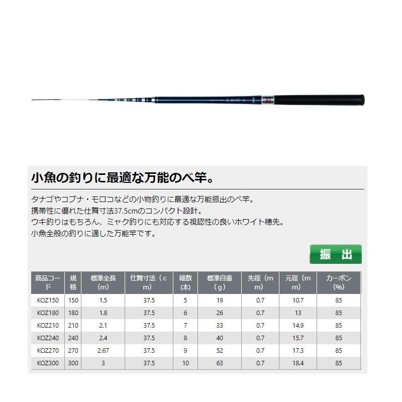 大阪漁具　KOZ210 小魚名人 210｜yfto2｜02