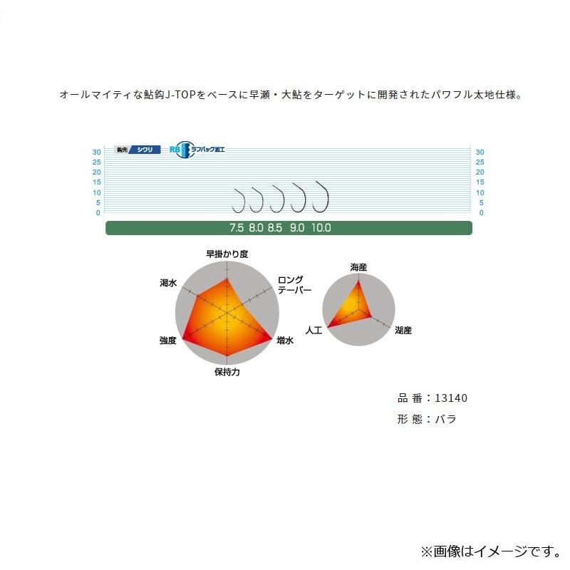 オーナー J-TOP Hyper(ジェイトップ・ハイパー) 茶 9.0 : 釣具の