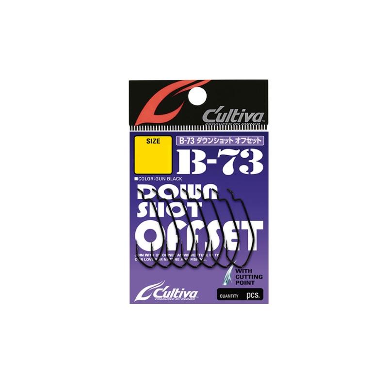 オーナー B-73 ダウンショット オフセット 4 : 釣具のFTO ヤフー