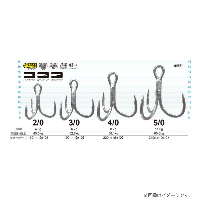 しば助様　3点おまとめ商品 オーナーばり STX-60 スティンガートリプルエクストラ 3/0