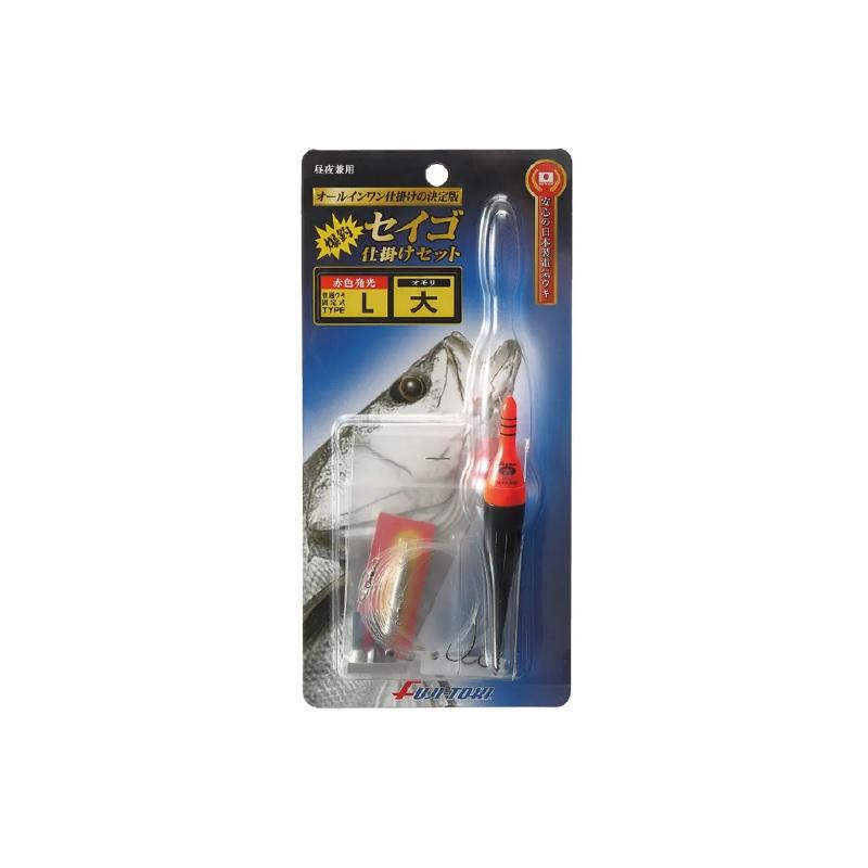 ふわり未使用１２箱 冨士灯器 セイゴ仕掛けセット TYPE L : 釣具のFTO ヤフー店 - 通販