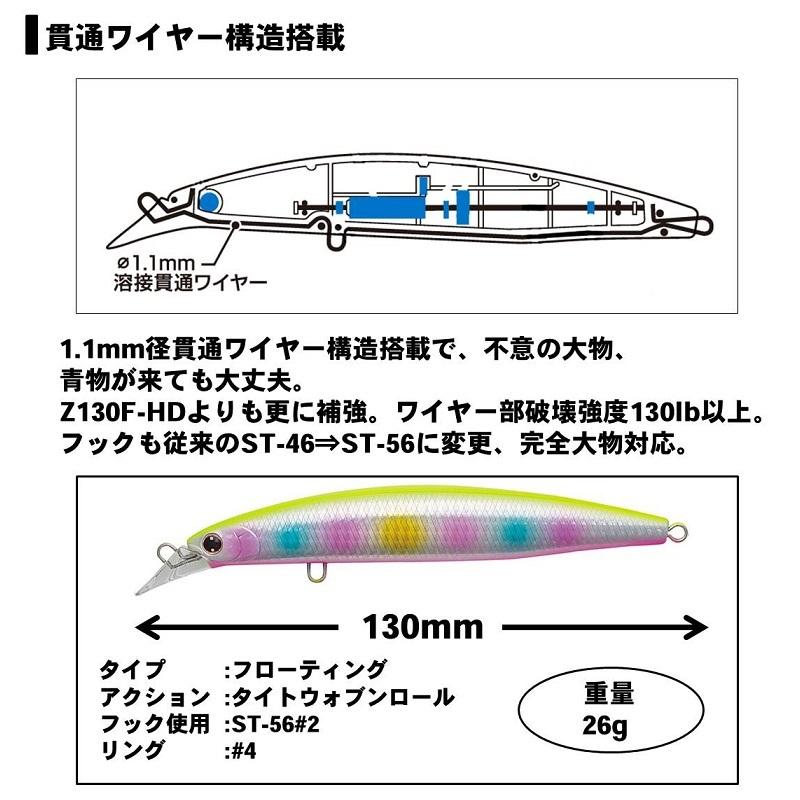 ダイワ ショアラインシャイナー Z LH 130F-HD キビナゴフラッシュ