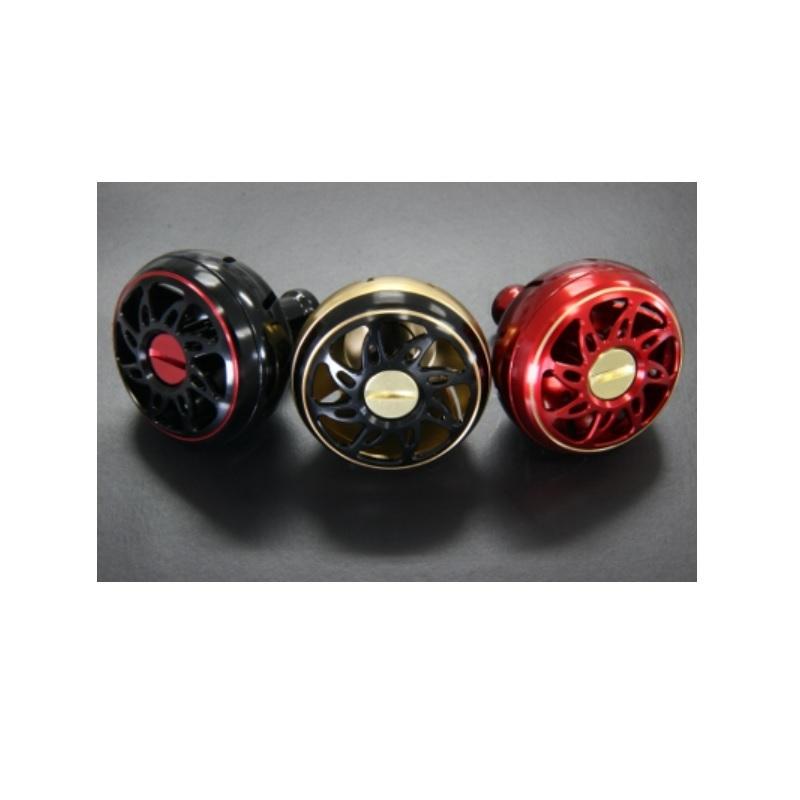 DAIWA SLPダブルハンドル 65mm フラットノブ赤 綺麗 RCS