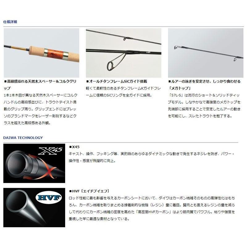 Daiwa プレッソ　60ml V DAIWA（釣り） ダイワ プレッソ 60ML・V / トラウトロッド
