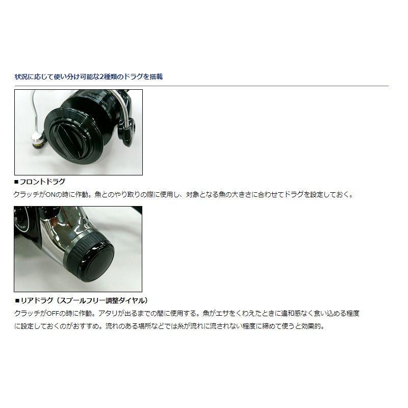 DAIWA（ダイワ） 18リーガルプラス 4500BR (鯉釣り スピニングリール