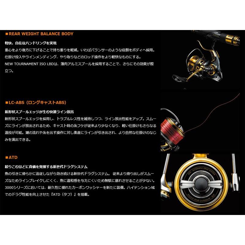DAIWA（釣り） ダイワ 18トーナメント ISO 3000LBD (磯釣り
