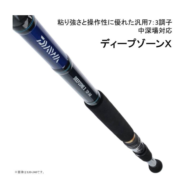DEEP ZONE X 120-240cm 船竿 Amazon | ダイワ(DAIWA) 船竿 ディープゾーン 120-210・K