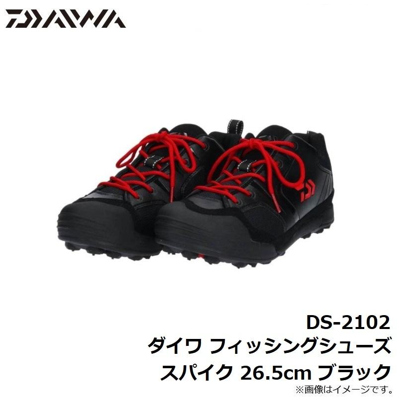 DAIWA - ダイワ フィッシングシューズ DS-2102 ブラック ダイワ フィッシングシューズ DS-2102QS-H 25.0cm ブラック