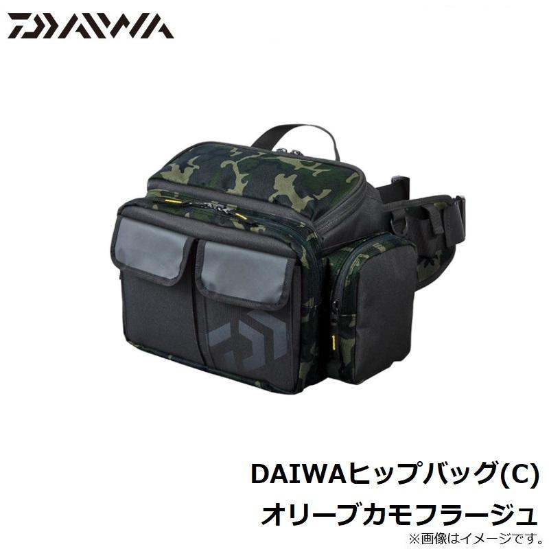 ダイワ DAIWAヒップバッグ(C) オリーブカモフラージュ : 釣具の