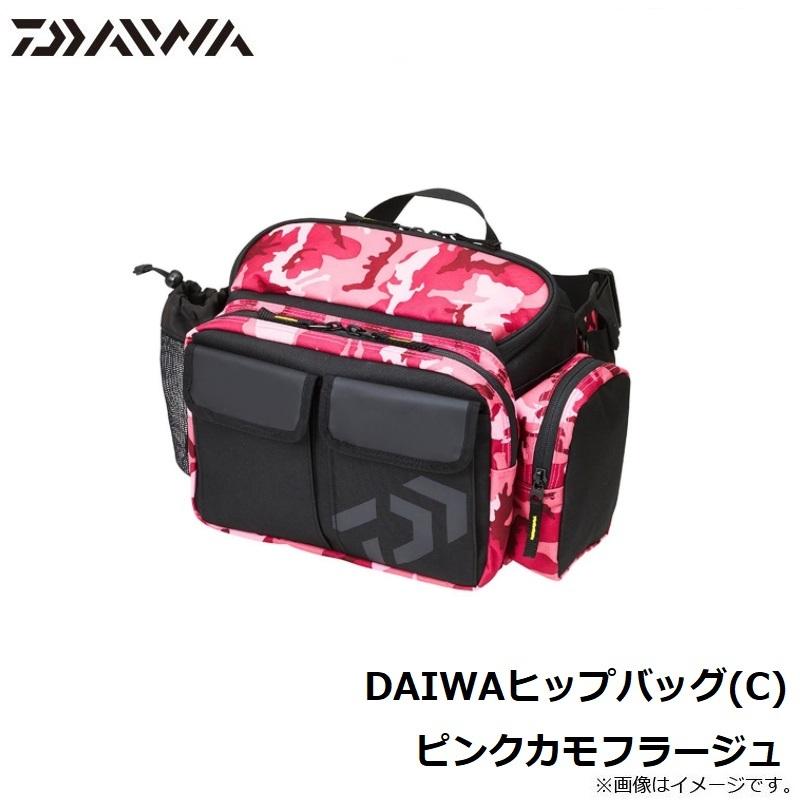 ダイワ DAIWAヒップバッグ(C) ピンクカモフラージュ : 釣具のFTO