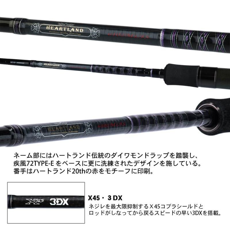 ダイワ　ハートランド 6102MLFS-19 バスロッド ハートランド6102MLFS-19 インプレ】高トルクかつ感度も操作性も