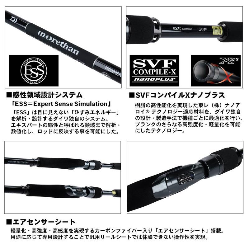 ダイワ 　モアザン ワイズメンAGS 130M-4 ダイワ モアザン ワイズメン AGS 130M-4 (ロッド・釣竿) 価格