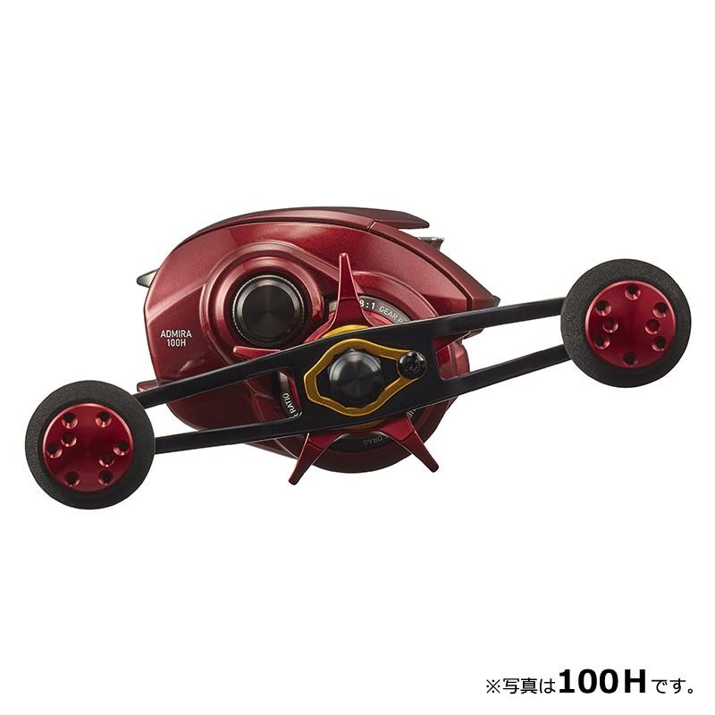 DAIWA（ダイワ） アドミラ 100XH / 右ハンドル 両軸リール 軽量