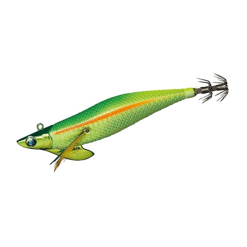 ダイワ エメラルダスボート2 3号35g 金ホロ-チャートグリーンイエロー