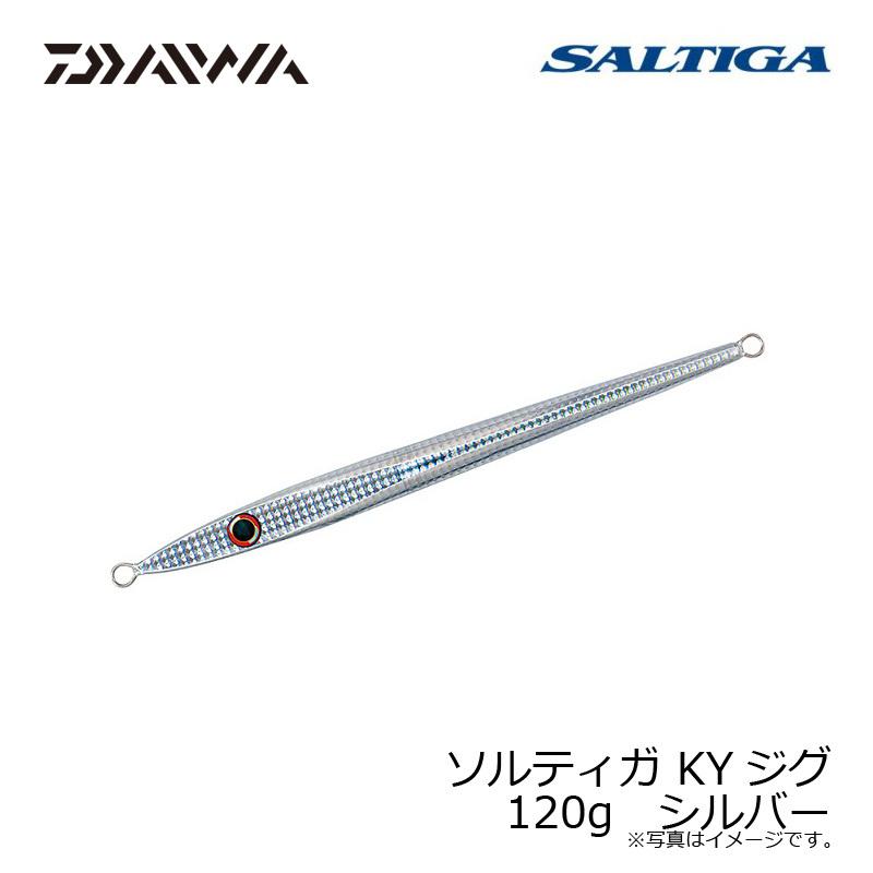 ダイワ ソルティガ KYジグ 120g シルバー : 釣具のFTO ヤフー店