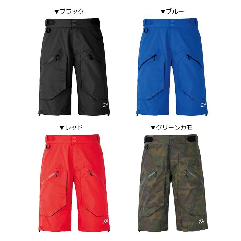DAIWA DR-50009P 3XL ブラック レインハーフパンツ ダイワ DAIWA（釣り） ダイワ DR-50009P レインマックス レインハーフ