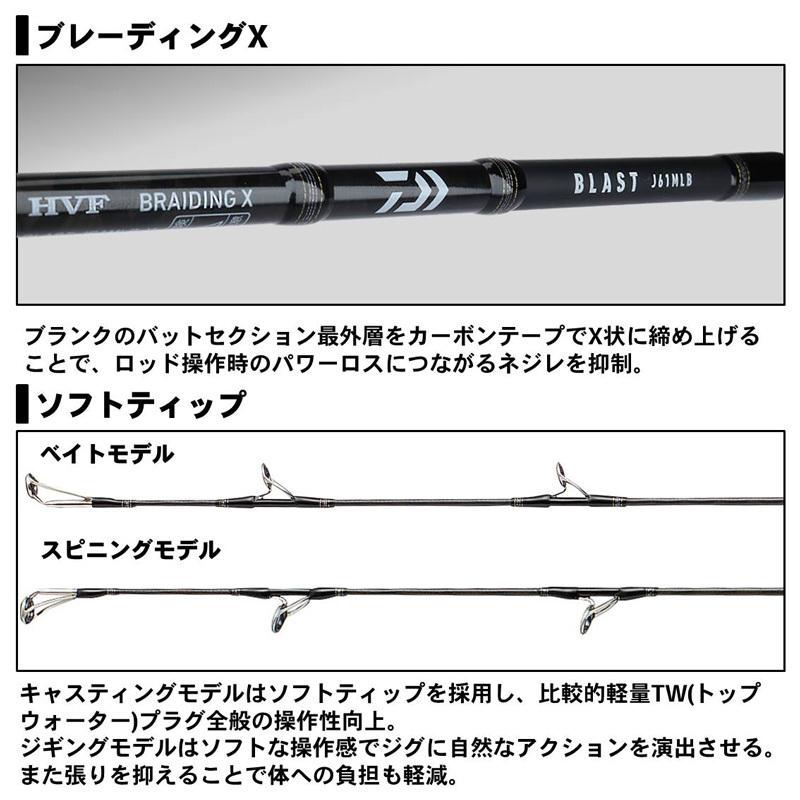 ダイワ ブラスト J511MHB V / ソルトロッド オフショア ジギング