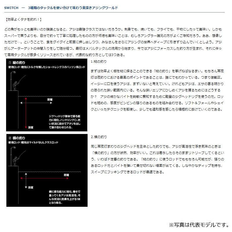 DAIWA（ダイワ） 月下美人 AJING 80ML-T・R / アジング ロッド ライト
