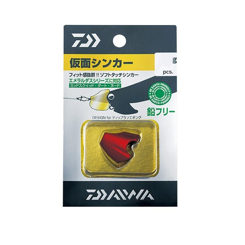 ダイワ 仮面シンカー 1g レッド : 釣具のFTO ヤフー店 - 通販 - Yahoo