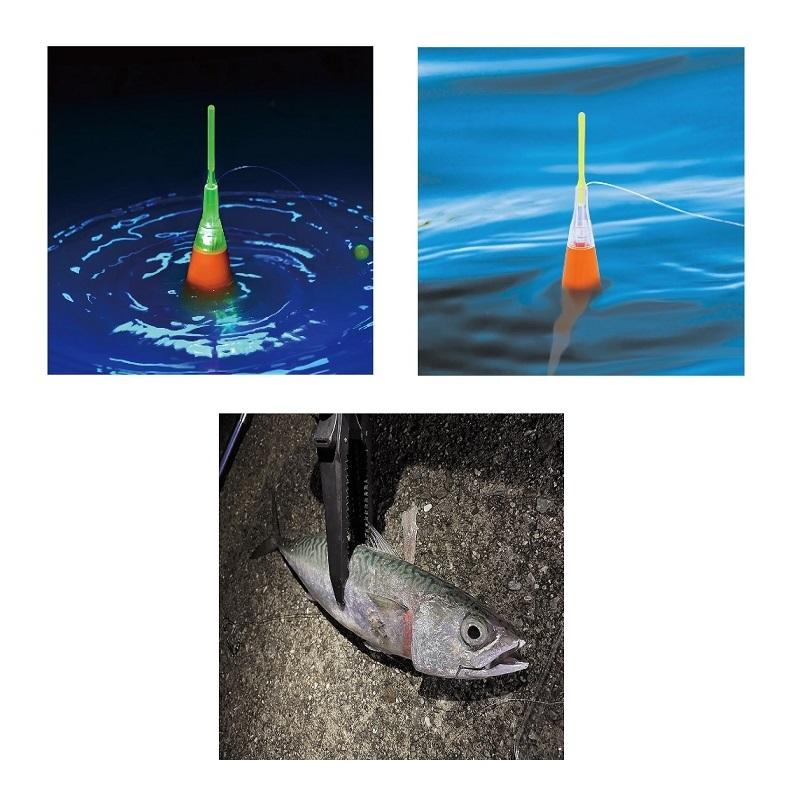 ルミカ A21089 堤防五目ウキ釣りセット 3号 グリーン : 釣具の