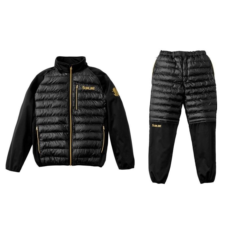 サンライン SUW-01501 サーモライトインナースーツ ブラック 4L サンライン SUW-01501 サーモライトインナースーツ ブラック 4L : 釣具