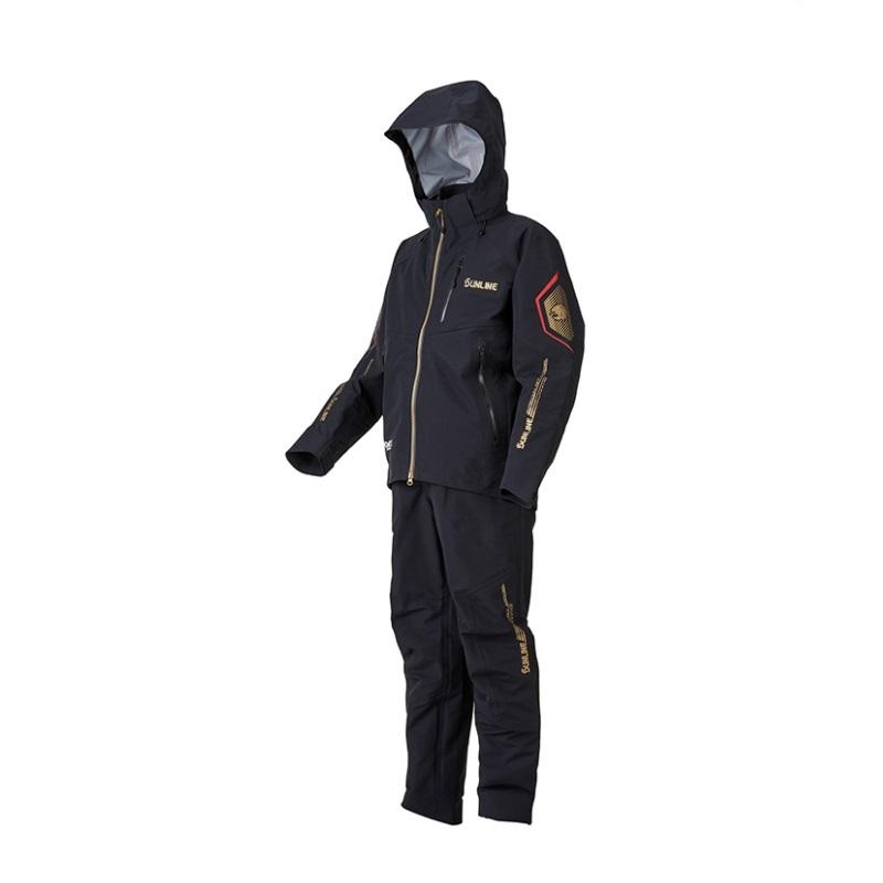 サンライン SUW-21901 DIAPLEXオールウェザースーツ M ブラック : 釣具