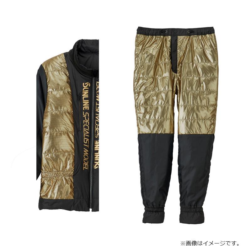 美品　サンライン サーモライト　防寒インナースーツ　L サイズ　上下セット サンライン（SUNLINE） サーモライトインナースーツ S M L LL ブラック