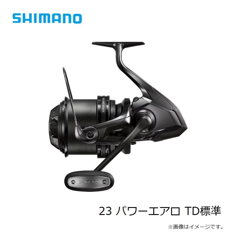 【新品】 シマノ 23 パワーエアロ TD　2台 楽天市場】 シマノ(SHIMANO) 23 パワーエアロ TD 極太 極太
