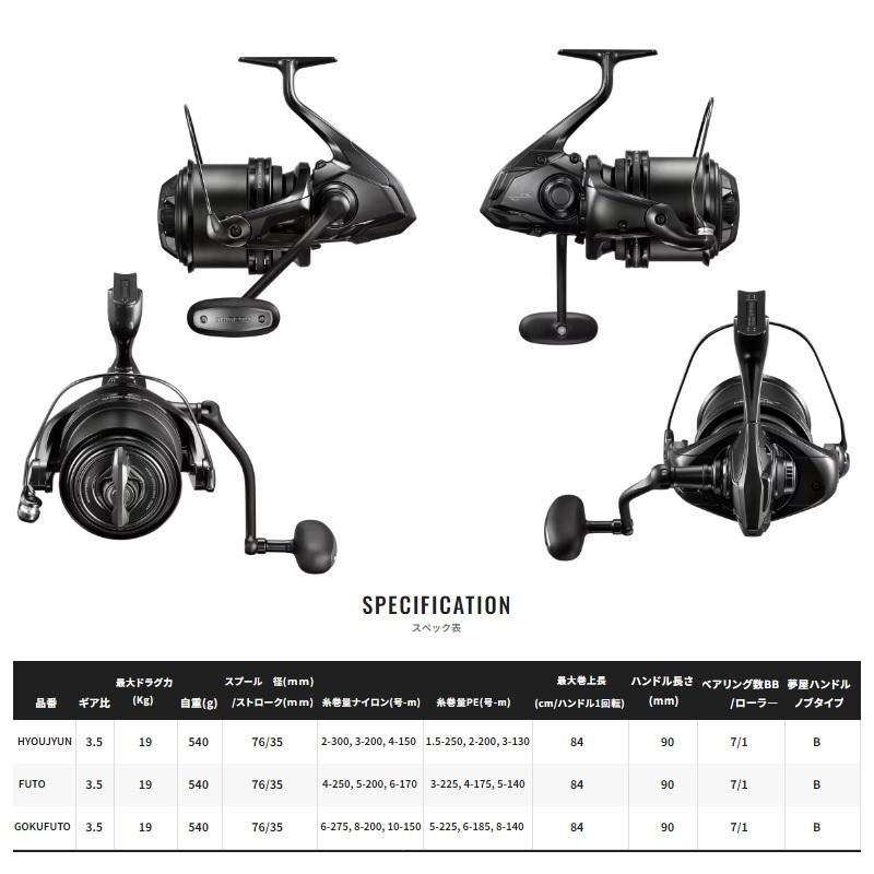 シマノ シマノ 23 パワーエアロ TD極太 / 投げ リール : 釣具の