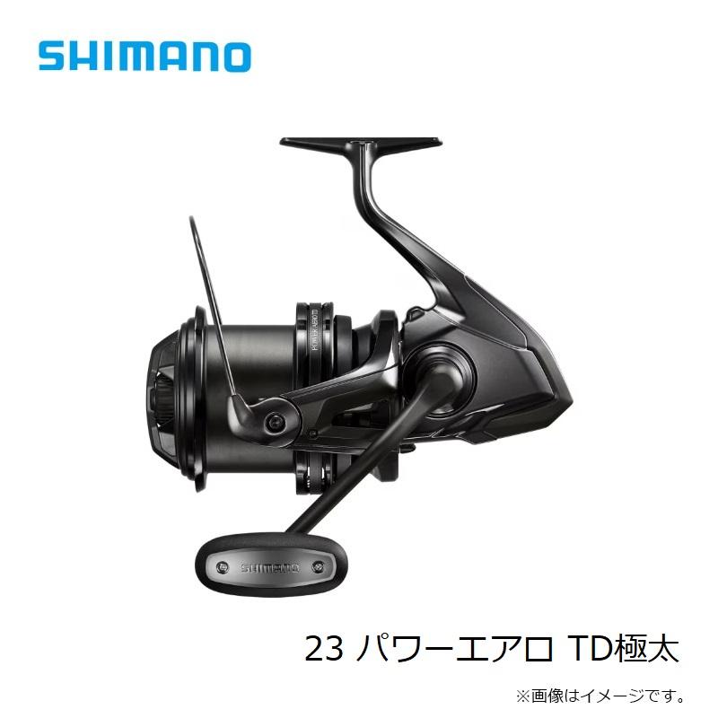 Shimano 23 パワーエアロ TD 極太 PEライン3号付き Shimano 23 パワーエアロ TD 極太 PEライン3号付き シマノ