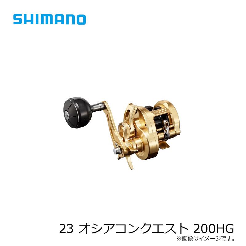 オンライン激安 シマノ　23 オシアコンクエスト 200HG　/ ベイトリール 右巻 ハイギア