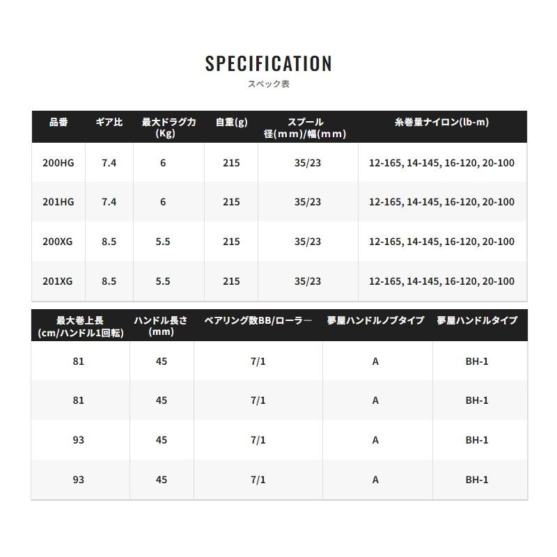 シマノ シマノ 24スコーピオンMD 201XG / ベイト リール 左巻 シマノ シマノ 24スコーピオンMD 201XG / ベイト リール 左巻