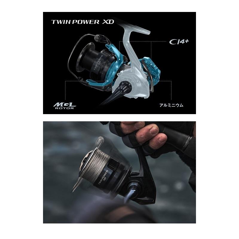シマノ（SHIMANO） 25ツインパワーXD 4000PG / スピニング リール