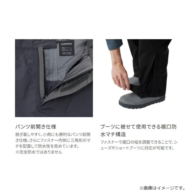 シマノ RA-022X ゴアテックス アングラーズシェル パンツ　メンズLサイズ シマノ ≪'24年3月新商品！≫ ゴアテックス アングラーズシェル