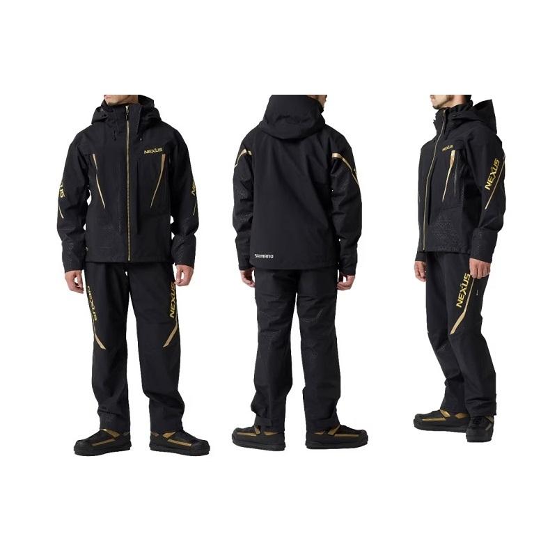 シマノ RA-101X ネクサス ゴアテックス レインスーツ XL ブラック 楽天