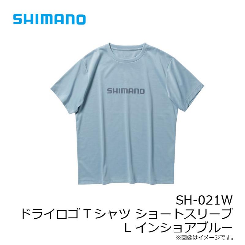 シマノ　SH-021W ドライロゴTシャツ ショートスリーブ L インショアブルー｜yfto2｜07