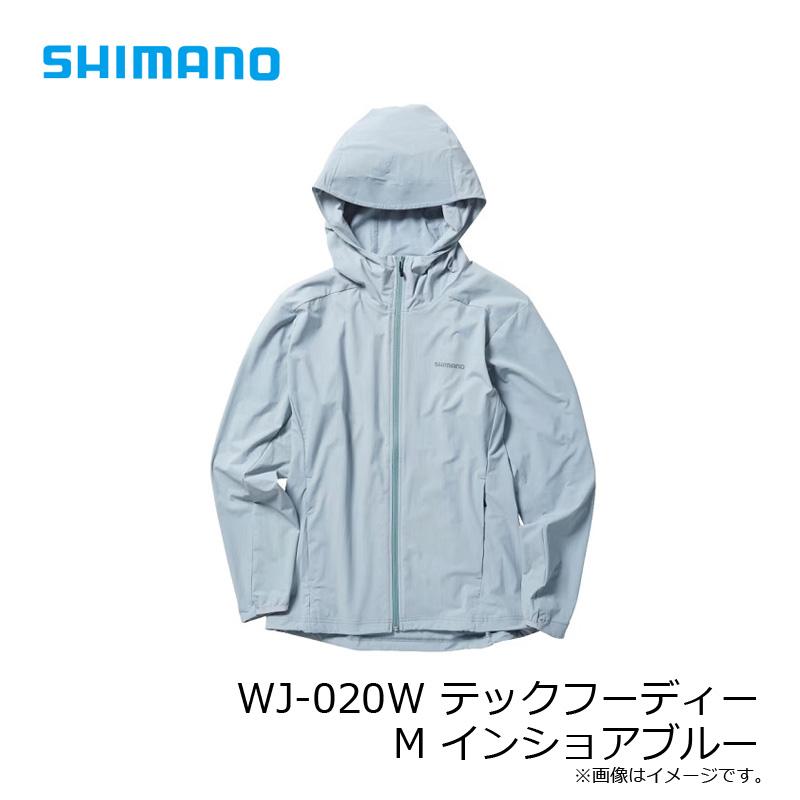新品未使用 シマノ SHIMANO WJ-020W テックフーディー シマノ（SHIMANO） WJ-020W テックフーディー M インショアブルー