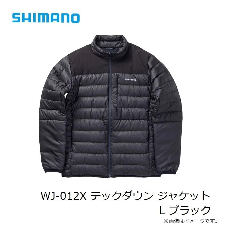 シマノ（SHIMANO） WJ-012X テックダウン ジャケット L ブラック