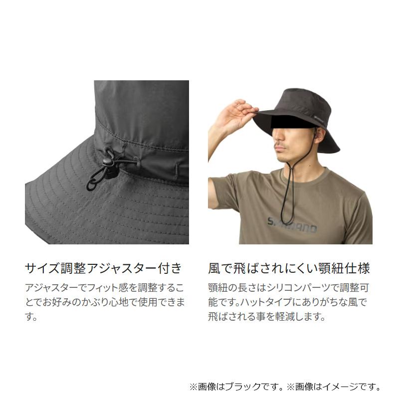 シマノ（SHIMANO） CA-062Y ゴアテックス レイン ハット M ブラック
