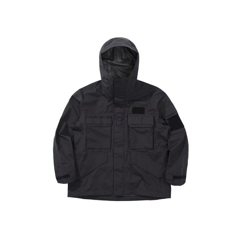 シマノ（SHIMANO） RA-023Y ESレインジャケット03 M ブラック : 釣具の