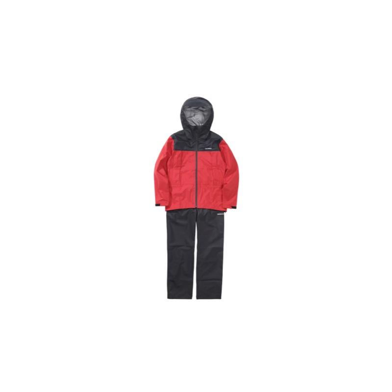 シマノ（SHIMANO） RA-047X 3レイヤー レインスーツ 3XL レッド : 釣具