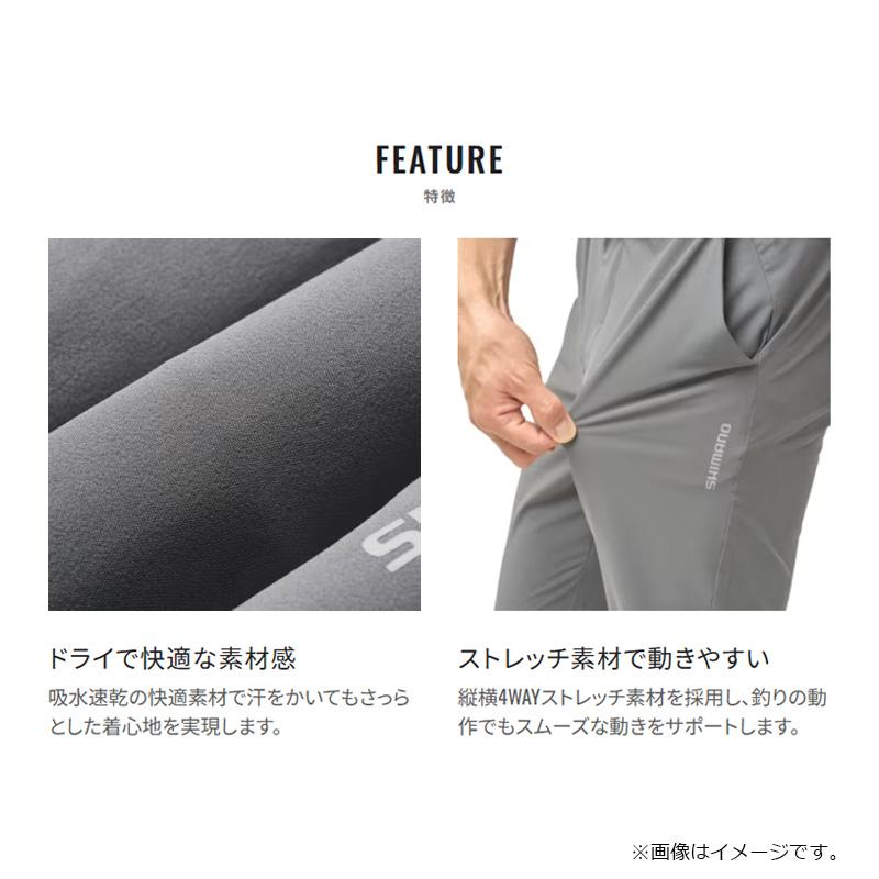 シマノ シマノ WP-001Y ドライバーサタイル パンツ L ブラック