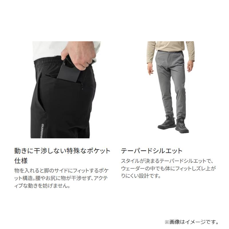 シマノ　WP-001Y ドライバーサタイル パンツ L ブラック シマノ シマノ WP-001Y ドライバーサタイル パンツ L ブラック