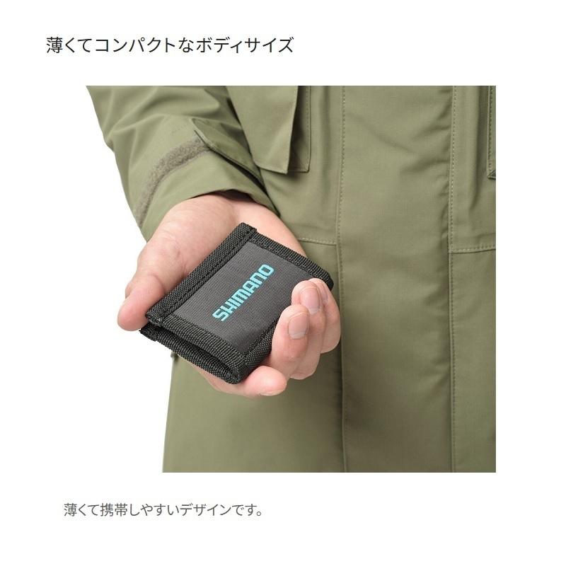 シマノ（SHIMANO） BP-052Y ダストポーチ(ベルトタイプ) M ブラック