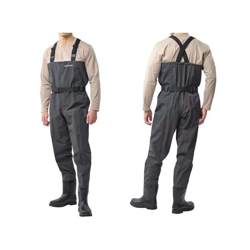 シマノ FF-041Y DS4 ウェーダー チェストハイ カットフェルト S チャコール シマノ（SHIMANO） FF-041Y DS4 ウェーダー チェストハイ カット
