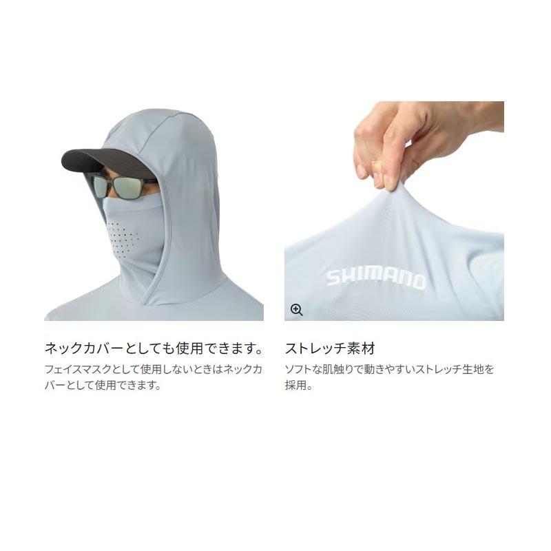 シマノ（SHIMANO） SH-060Y サンプロテクション フーディーシャツ XL