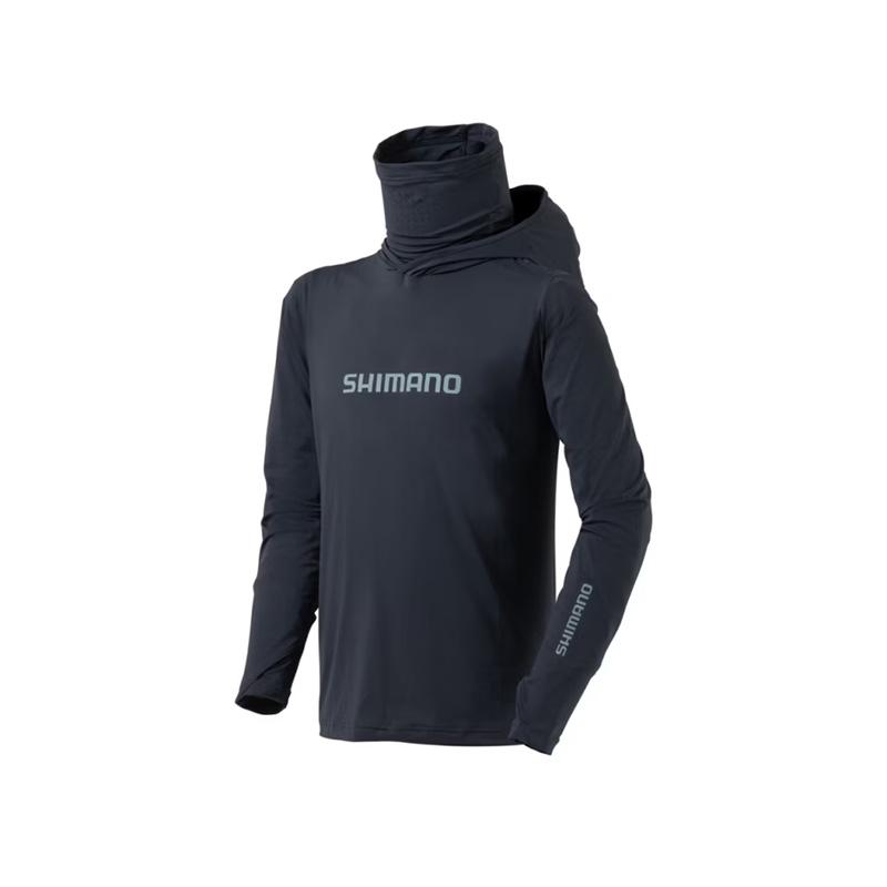 シマノ サンプロテクションフーディーシャツ チャコール M シマノ（SHIMANO） SH-060Y サンプロテクション フーディーシャツ M