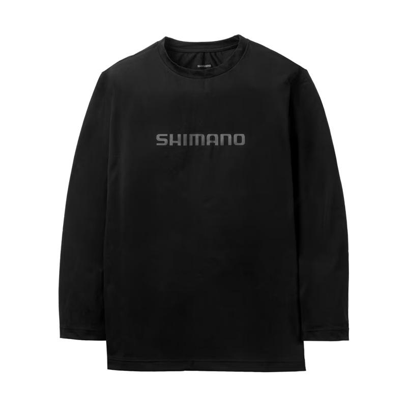 シマノ（SHIMANO） SH-022Z ドライロゴTシャツ ロングスリーブ M