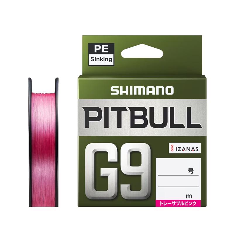 SHIMANO PITBULL 8+ 0.6号 200m　5点 シマノ（SHIMANO） LD-M59Z ピットブル G9 0.8号 150m トレーサブル