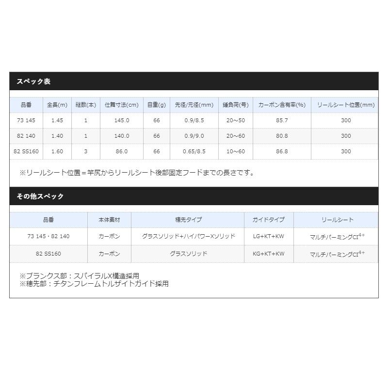 シマノ シマノ リアランサー X マルイカ 82 140 : 釣具のFTO